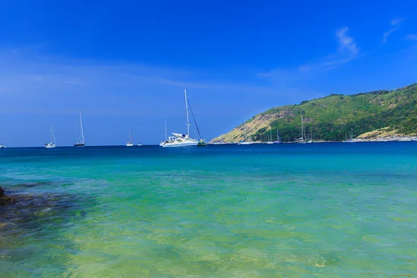 Phuket Beach on the island in Thailand — Stock Photo, Image