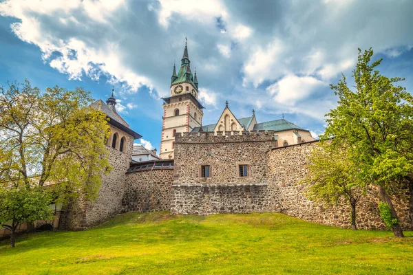 Zamek Miejski Kremnicy Ważne Średniowieczne Miasto Górnicze Słowacja Europa — Zdjęcie stockowe