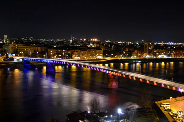 Novi Sad at Night — Stock Photo, Image