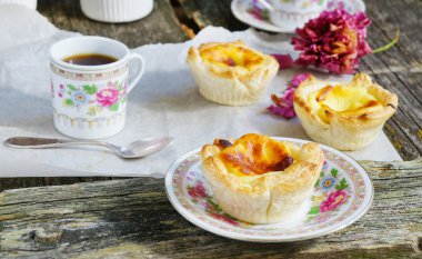 Pastel de Belem (Pastel de nata) - Portekizce yumurta tart pasta