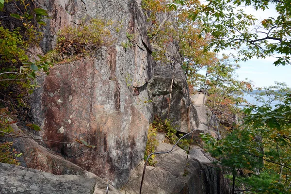 Precipice Trail Parque Nacional Acadia — Foto de Stock