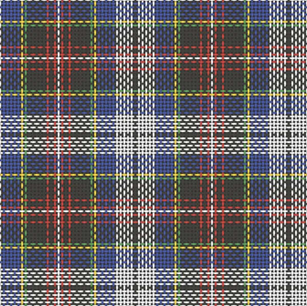 Бесшовный шотландский квадратный фон ткани — стоковое фото