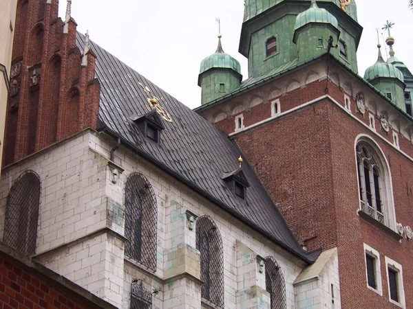 Castillo Real en Cracovia, Polonia Wawel — Foto de Stock