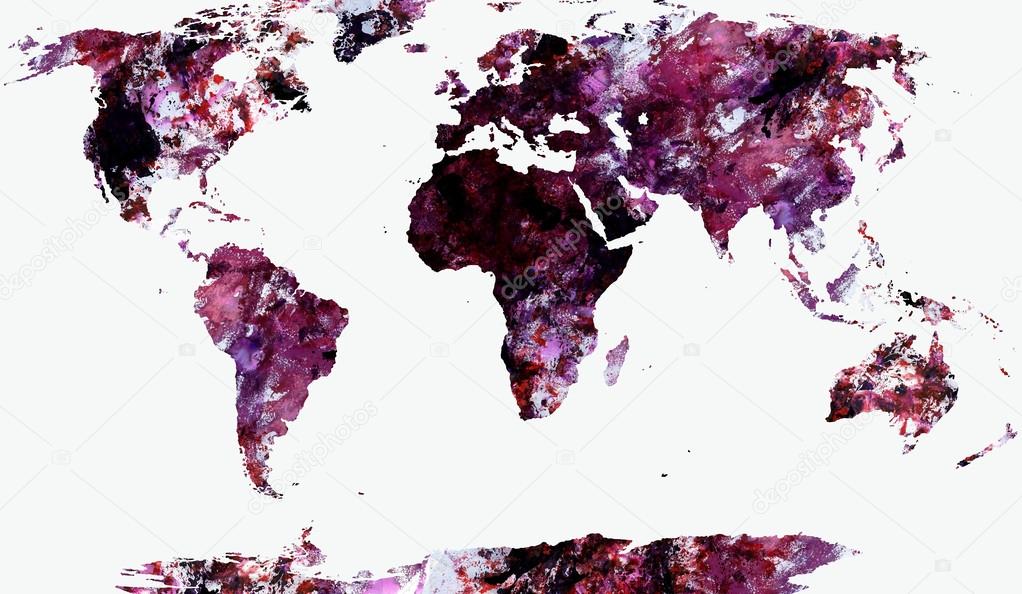 World Map Illustration