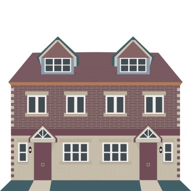 Gürcü House vektör çizim
