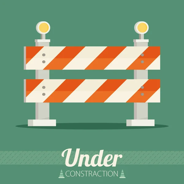 Under construction concept — Stock Vector