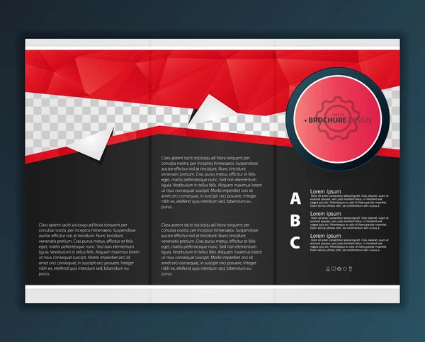 Brochure flyer ontwerp — Stockvector