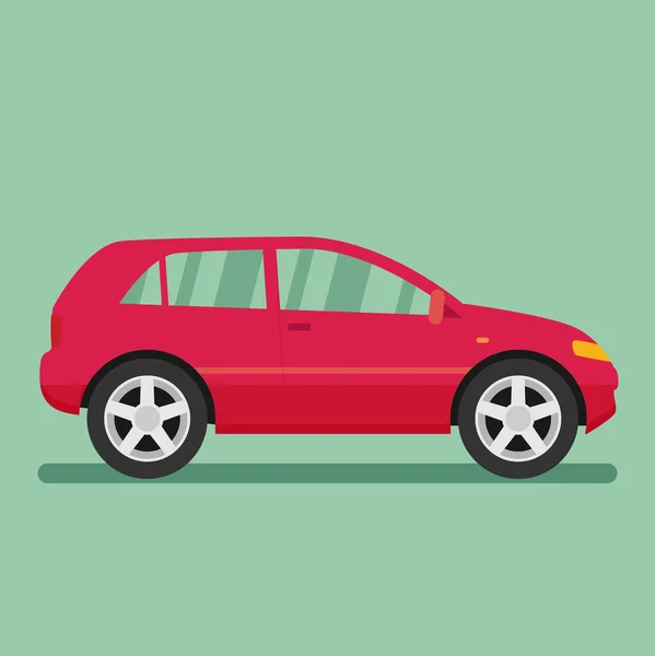 Car. Flat design style — Stock Vector