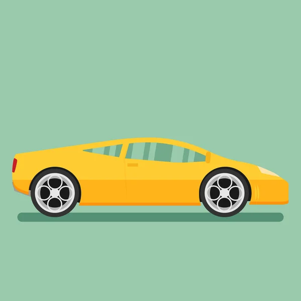 Car. Flat design style — Stock Vector © Mix3r #118504728
