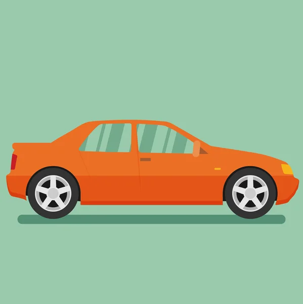 Car. Flat design style — Stock Vector