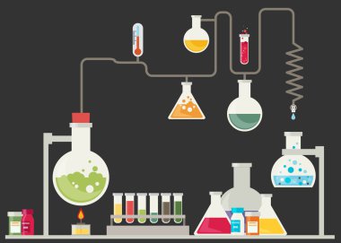 Tıbbi Laboratuar infographics