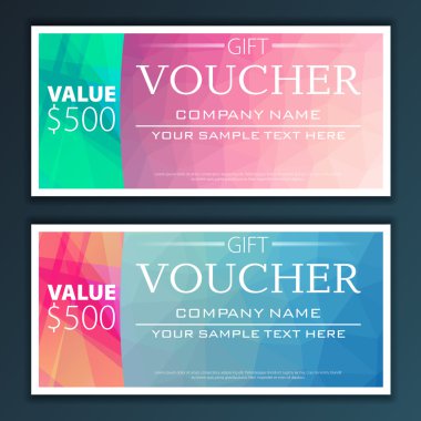 Hediye çeki şablonu