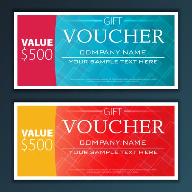 Hediye çeki şablonu