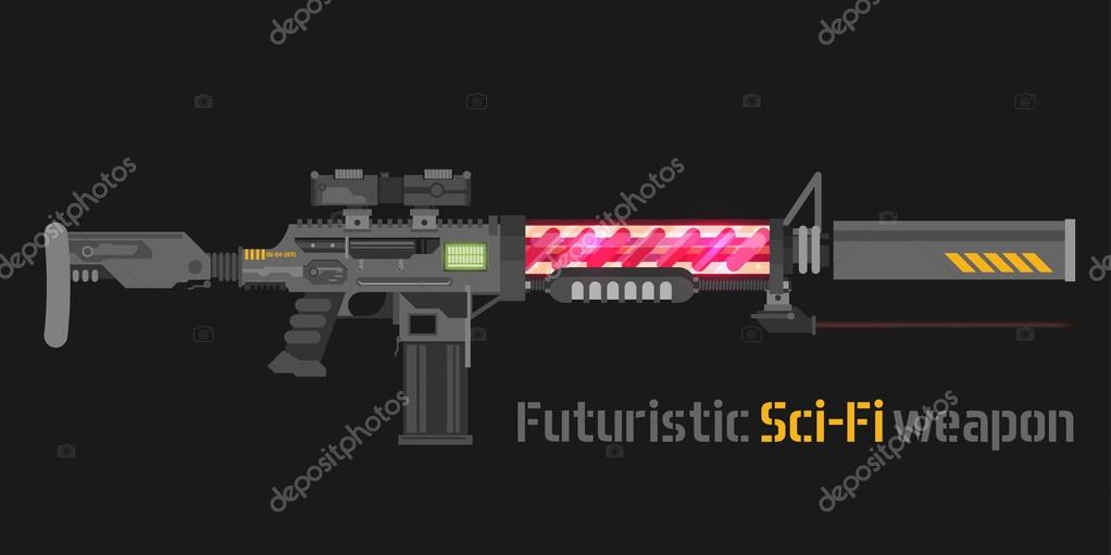 Pixel Art Rifle Gun Graphic by Muhammad Rizky Klinsman · Creative Fabrica