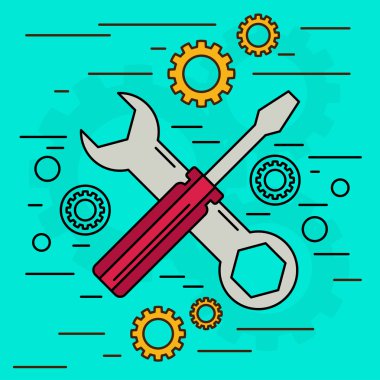 Düz onarım simgesi 