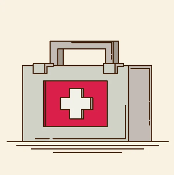 First Aid Kit — Stock Vector