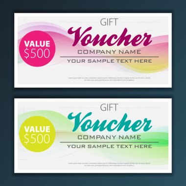 Hediye çeki şablonu