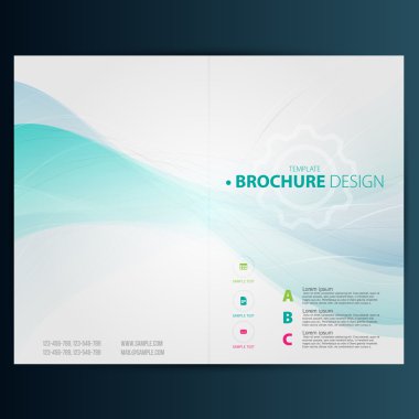 Arka plan broşürler ayarla 