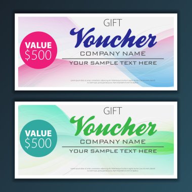 Hediye çeki şablonu