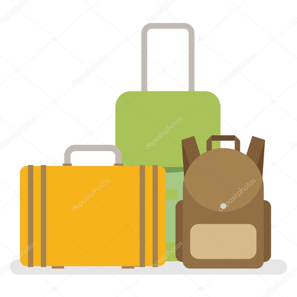 Baggage, luggage, suitcases 