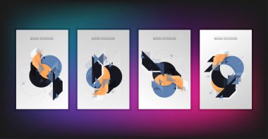 vektör soyut arkaplan. modern tasarım düzeni.