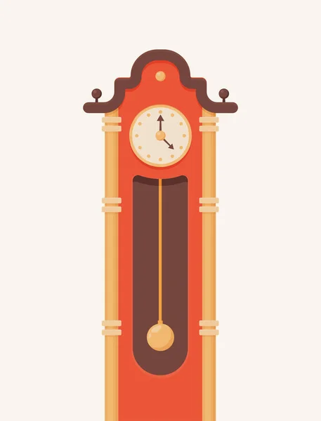 Vector Ilustración Reloj — Archivo Imágenes Vectoriales