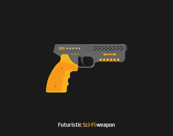 Vektor Illustration Pistol — Stock vektor