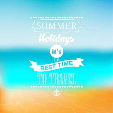 tasarımınız için yaz tatili mesajı