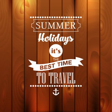 tasarımınız için yaz tatili mesajı
