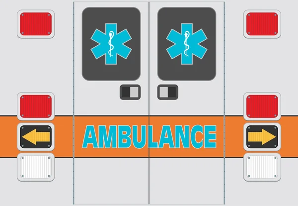 Ambulance  car — Stock Vector