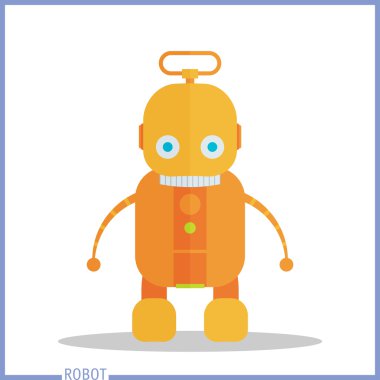 çizgi film sevimli robot