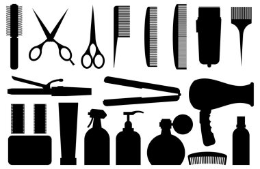 Kuaförlük ilgili sembolü