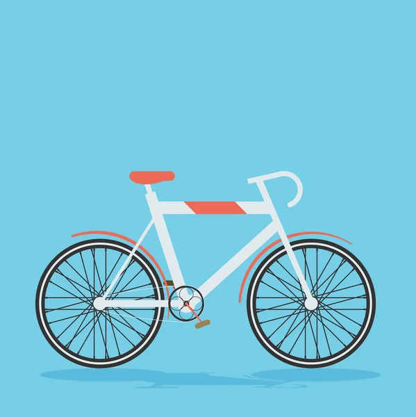 Płaski ikona rowerów — Wektor stockowy