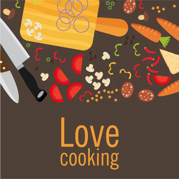 Pişirme poster tasarımı