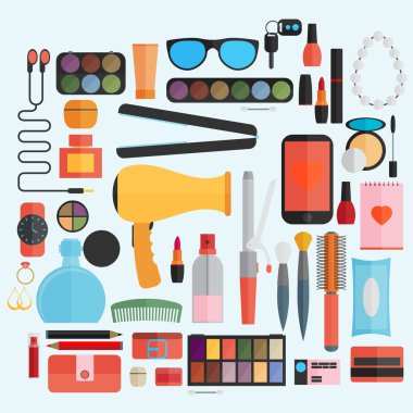 Araçları için makyaj seti