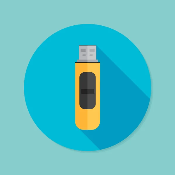 USB flash disk — Stok Vektör