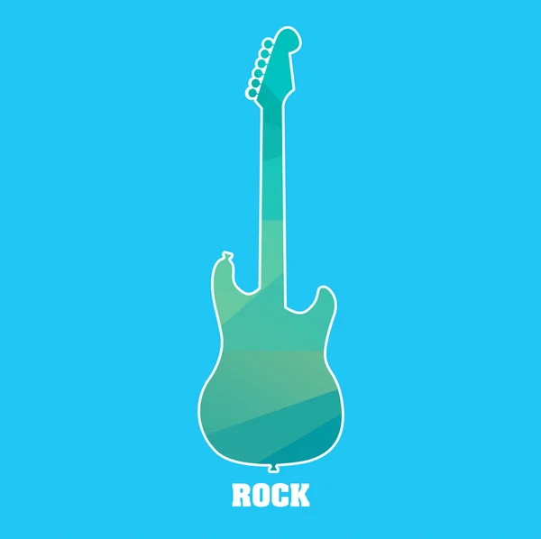 Rock festival design template — Stock Vector