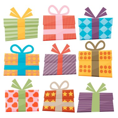 hediye kutuları simgeler