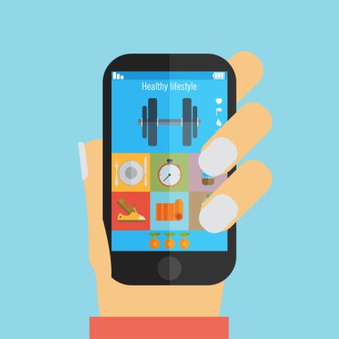 el bir telefon tutarak