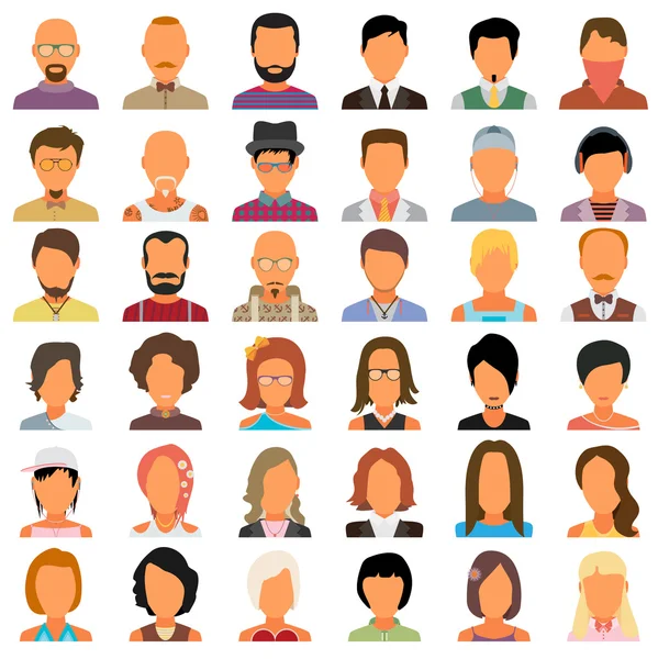 Conjunto de ícones de pessoas —  Vetores de Stock