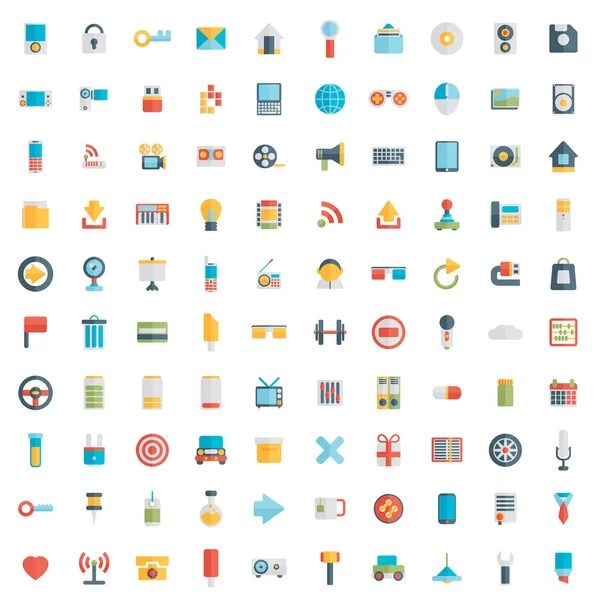 Conjunto de iconos de redes sociales. — Archivo Imágenes Vectoriales