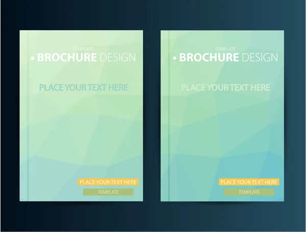 Modèle de conception de brochure — Image vectorielle