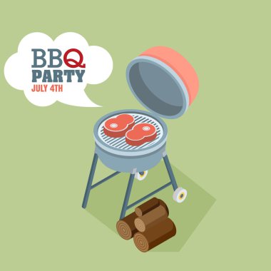 Davetiye Barbekü partisi