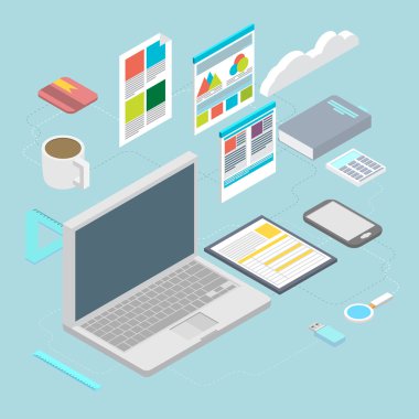 modern programcı iş akışı kümesi