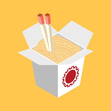 erişte ile dolu kutu