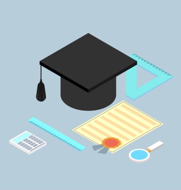 düz stil okul aksesuarları