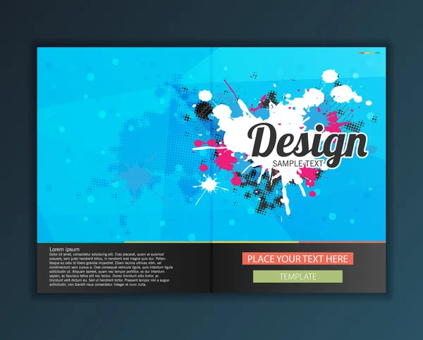 Brochure Flyer design template — Stock Vector