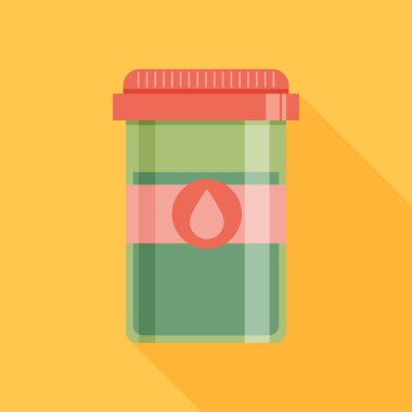 İlaç şişesi ve hap.