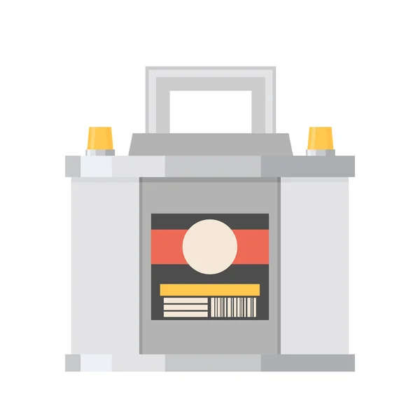 Auto batterijpictogram — Stockvector