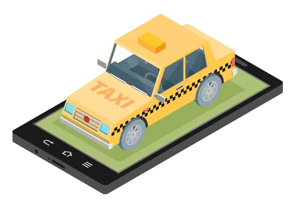 Taxi serwis projektowanie — Wektor stockowy